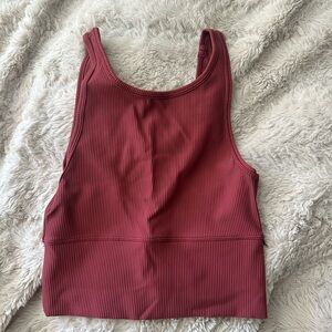 lululemon Power Pivot Tank in Pink